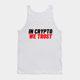 IN CRYPTO WE TRUST Tank Top